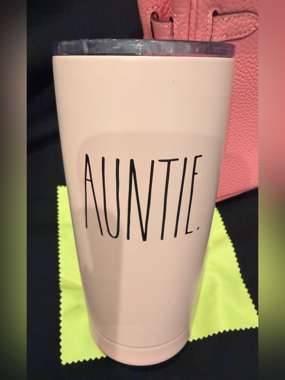 Auntie Pink Stainless Travel Tumbler - Stylish Insulated Cup